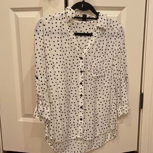 Blouse polka dot